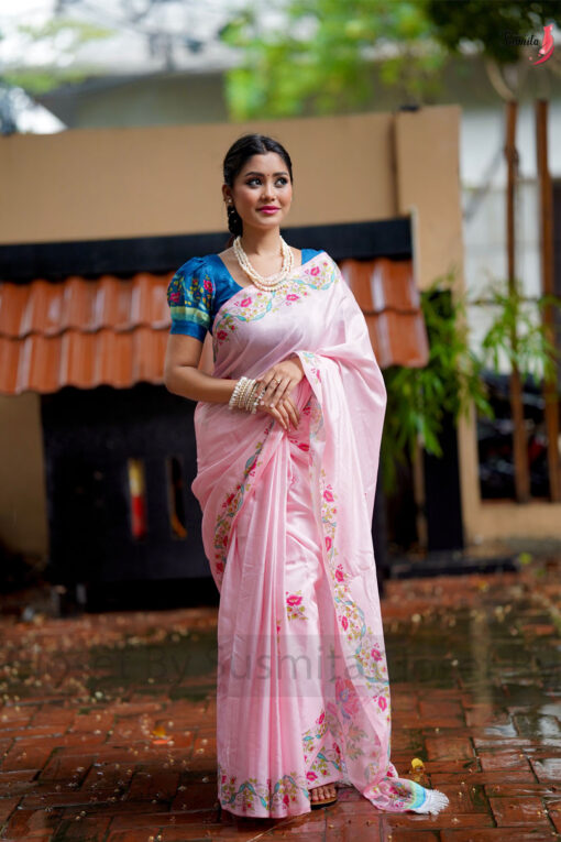 Mohona | Susmita Glossy Silk Saree - Image 4