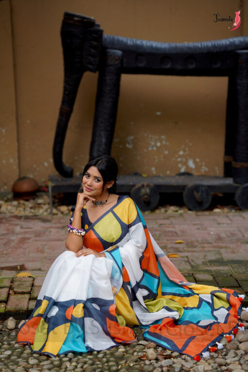 Artistic | Susmita Glossy Silk Saree