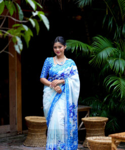 Mihi | Susmita Glossy Silk Saree