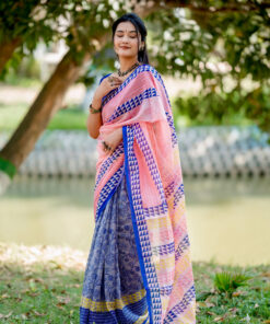 Borno  | Tangail Silk Saree