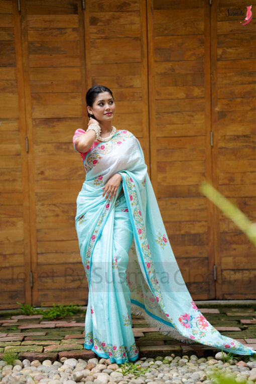 Chandralekha | Susmita Glossy Silk Saree