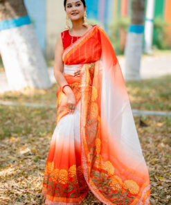 Bashonti  | Tangail Silk Saree